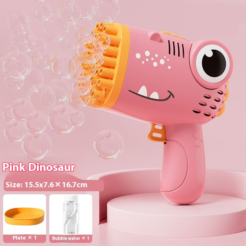 40-hole Bubble Machine Children's Automatic Handheld Boys And Girls Toys