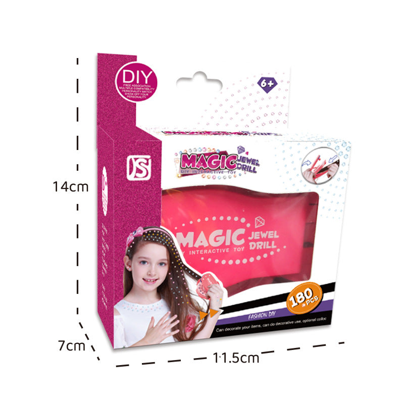 Girl Hair Accessories Stickers Rig FN Parent Child Children's Toys